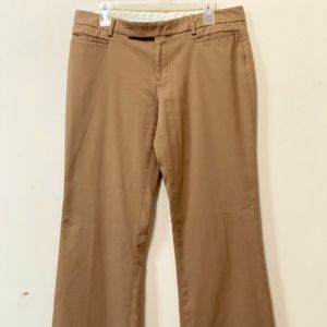 Gap tan trousers. Size 6R.
